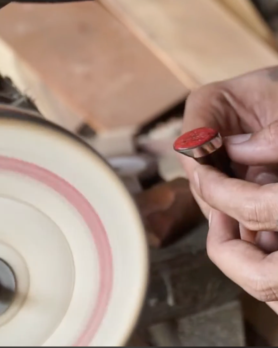 Trabajos con raíz de coral