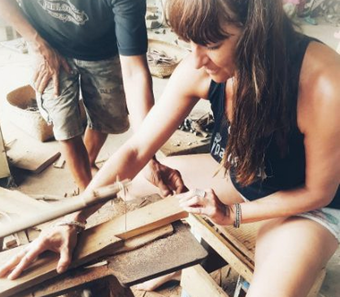 Soy hija de maestro ebanista