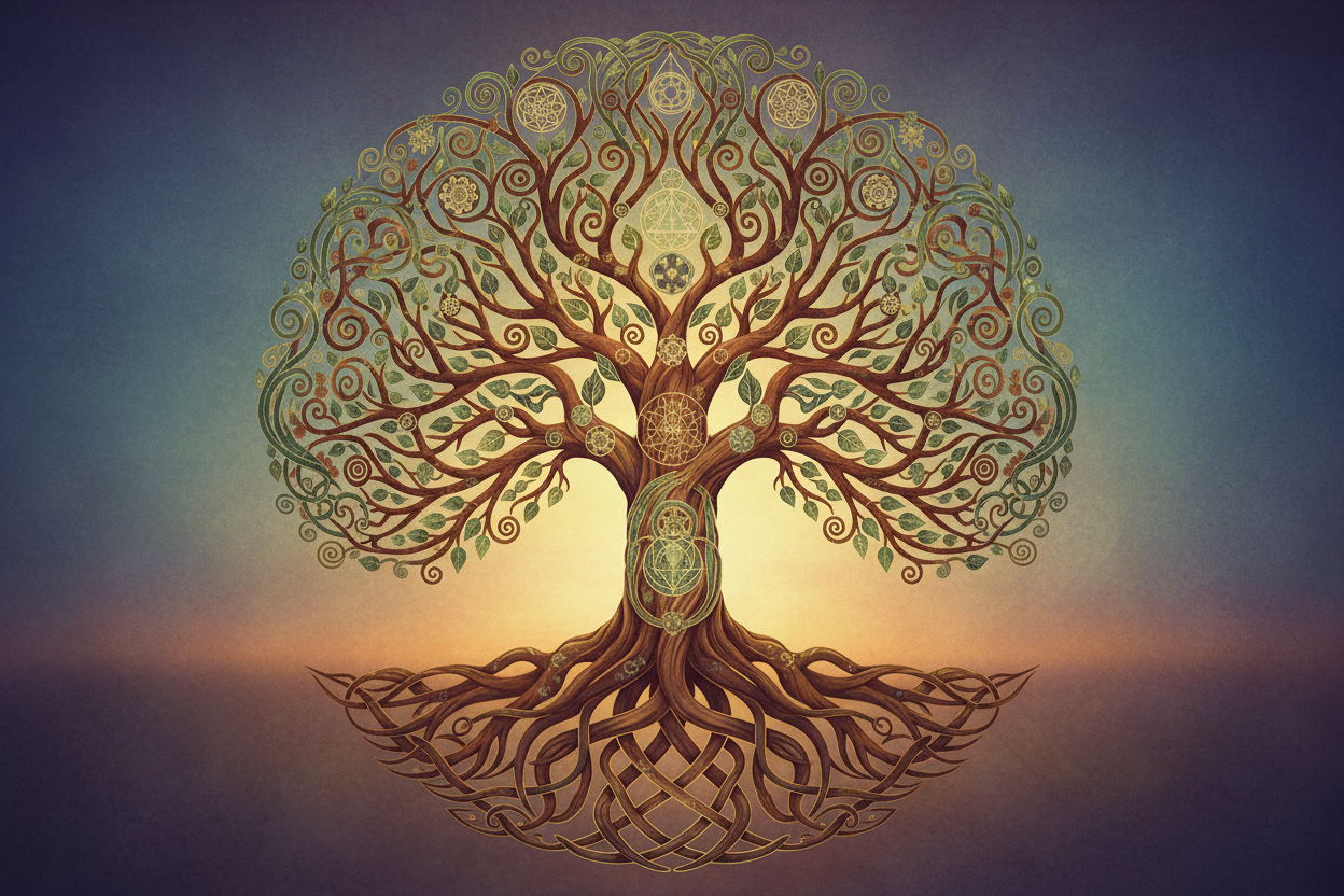 El Árbol de la Vida: Símbolo Universal de Conexión y Crecimiento