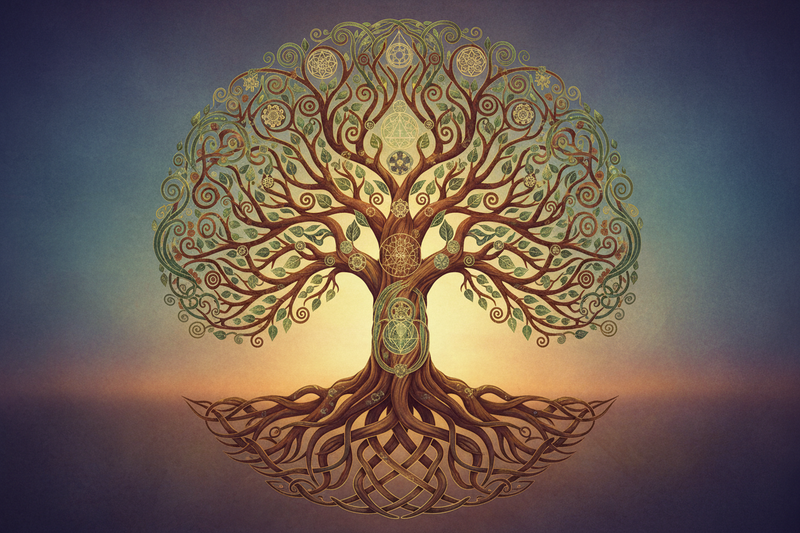 El Árbol de la Vida: Símbolo Universal de Conexión y Crecimiento