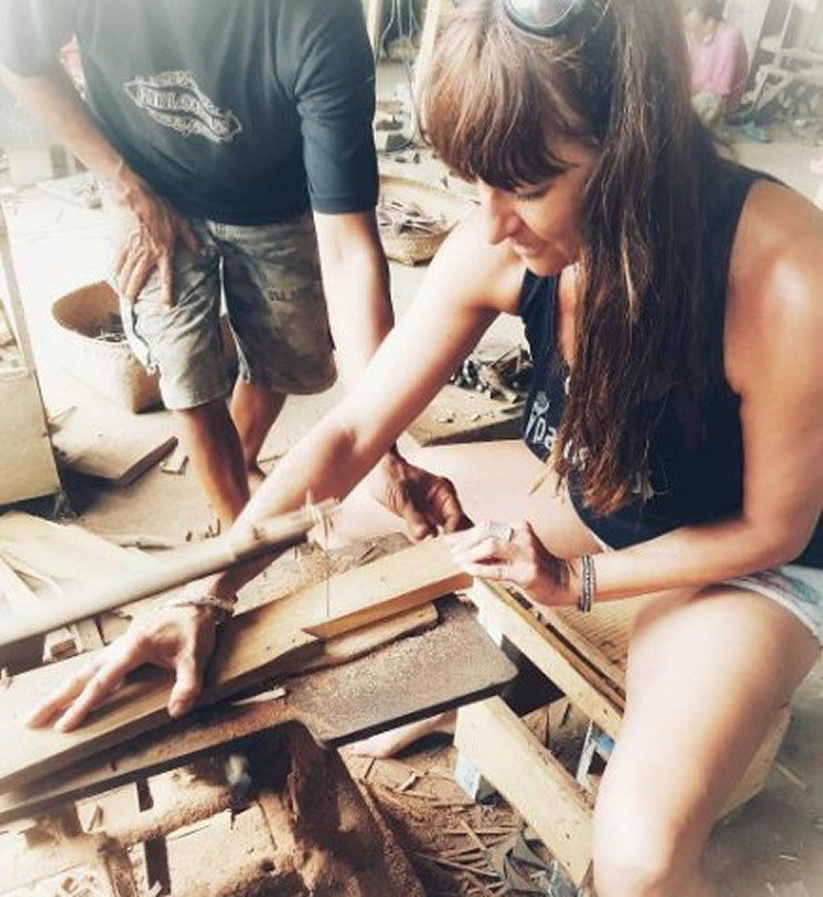 Soy hija de maestro ebanista